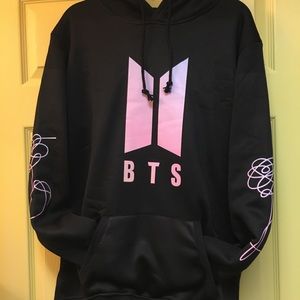 New Black BTS Hoodie!!!!